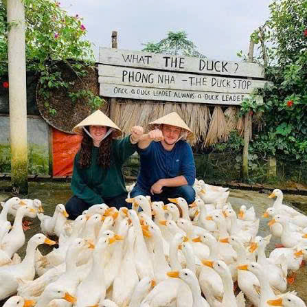 Rural farm experience at The Duck Stop near Phong Nha